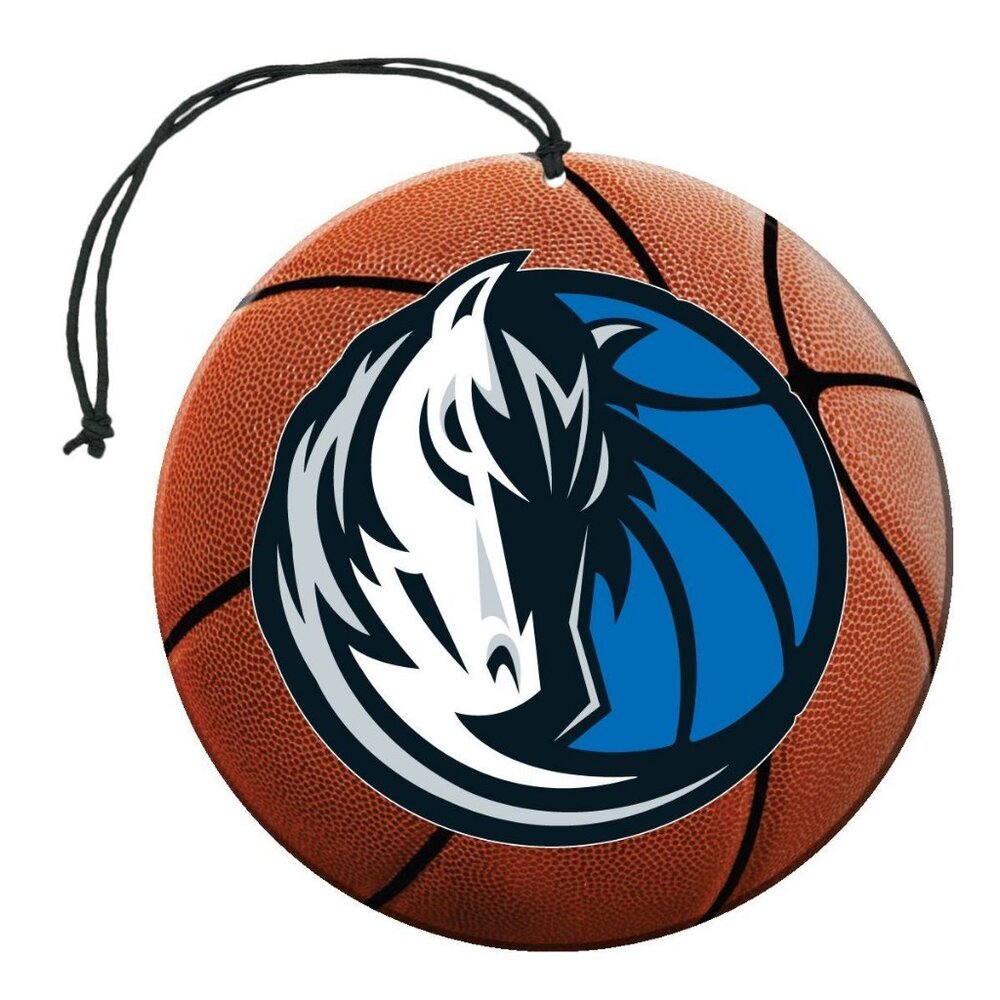NBA Dallas Mavericks 3 pack Air Freshener Team Logo on Basketball NuCar ProMark